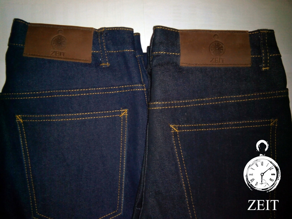 Indigo & Blue Black Denim - Zeit Jeans